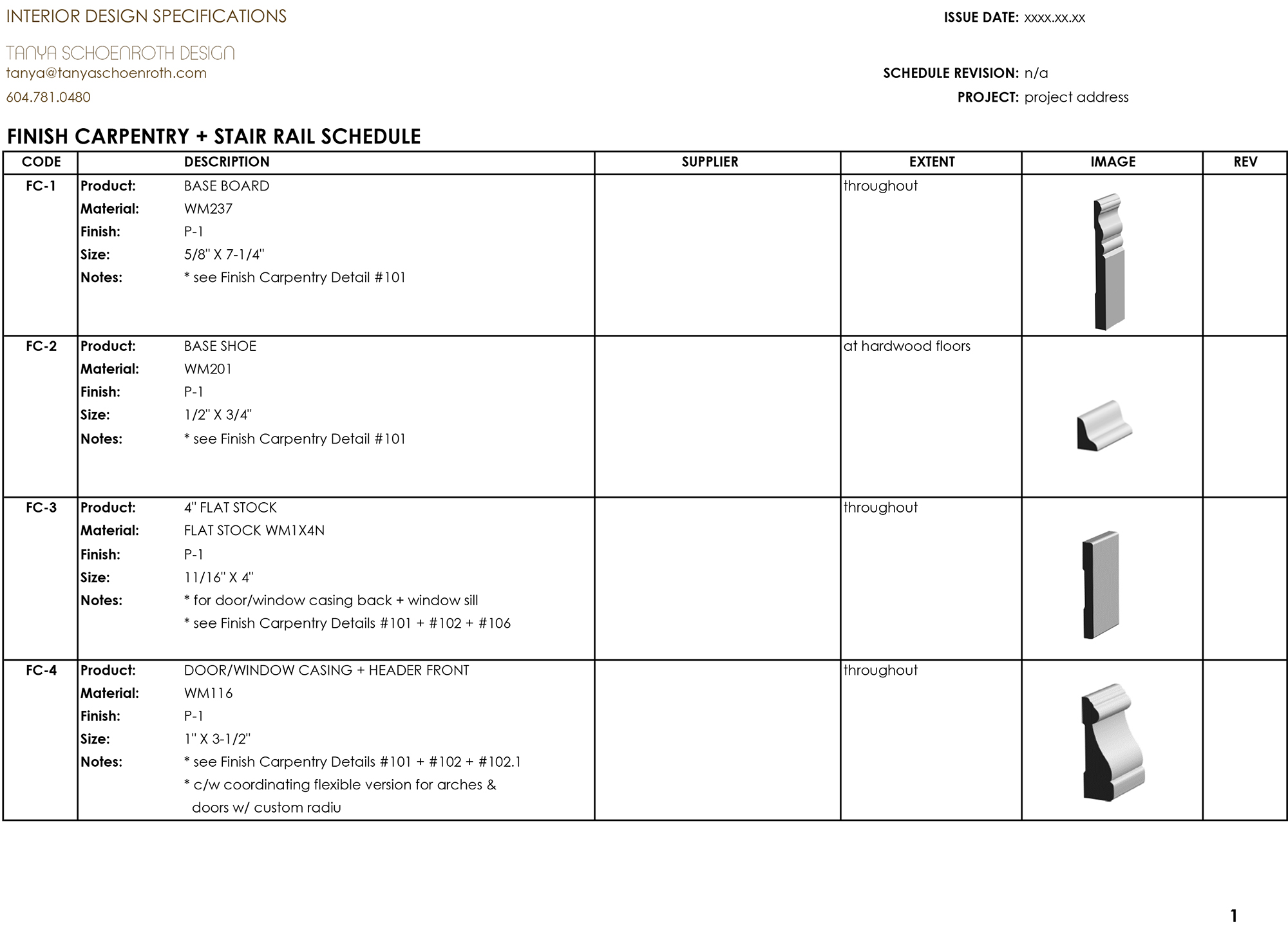 example specification page FC